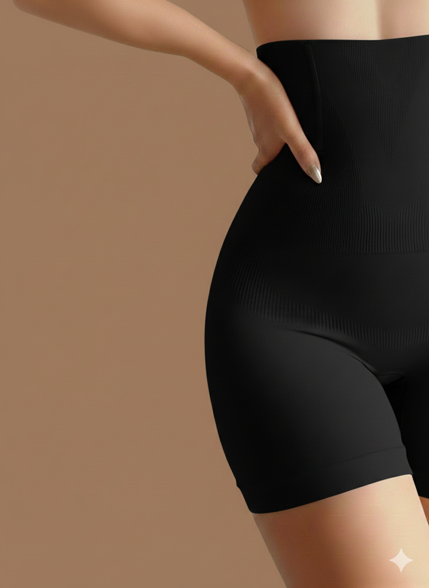 High Waist Seamless Body Shaper for Women | Tummy Control Shapewear Shorts  (Import Quality)